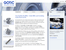Tablet Screenshot of gotic.de